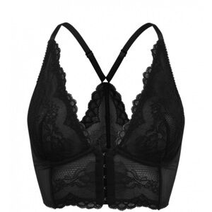 Gossard Superboost Deep V Black Bra